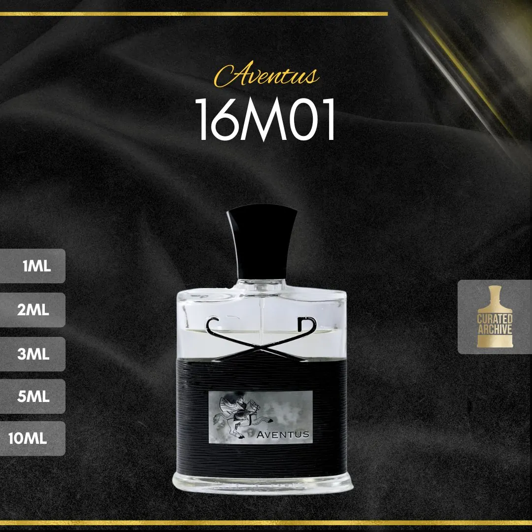 TBGCO 16M01 fragrance bottle, decants from 1ml to 10ml