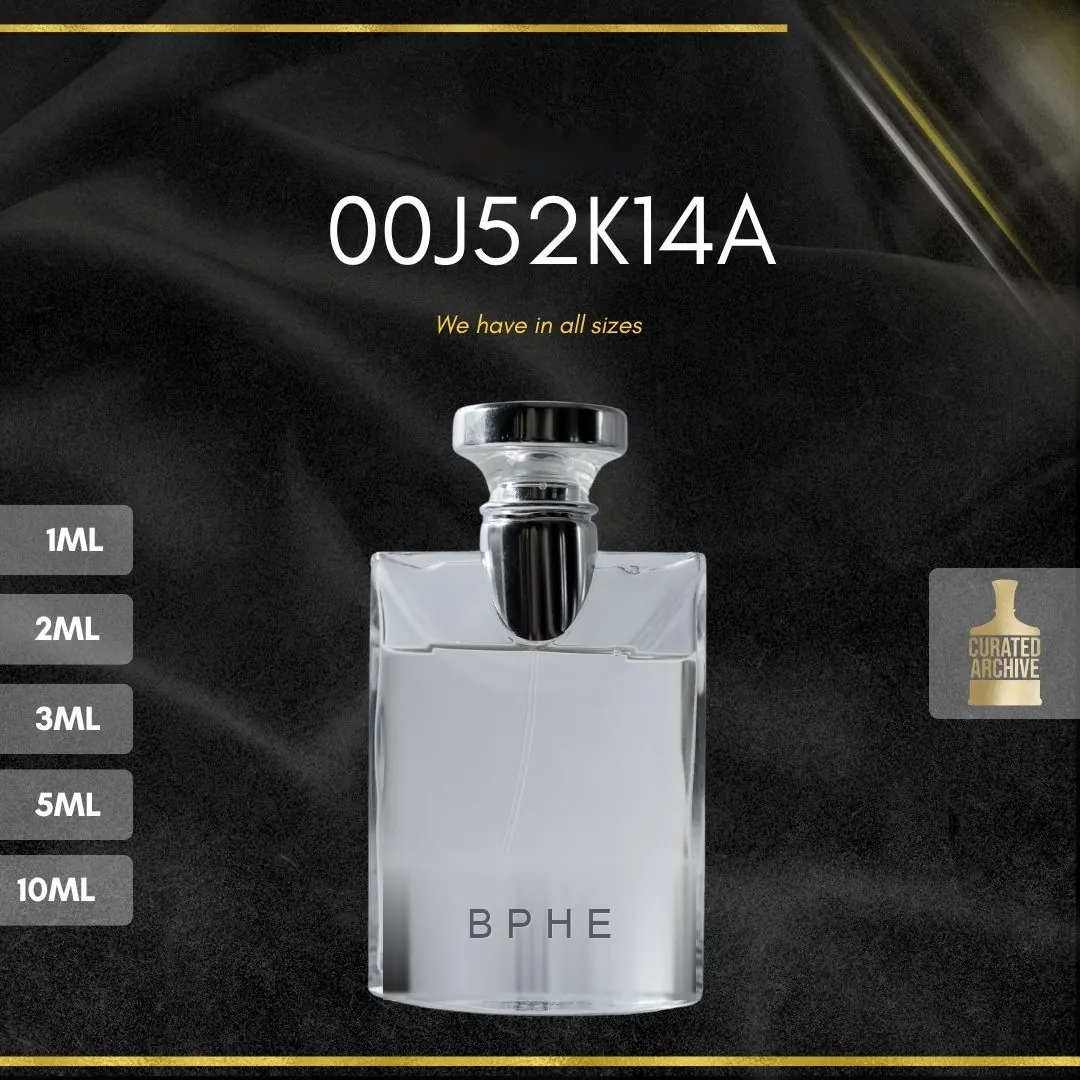 BPHE 00J52K14A fragrance bottle, decants from 1ml to 10ml