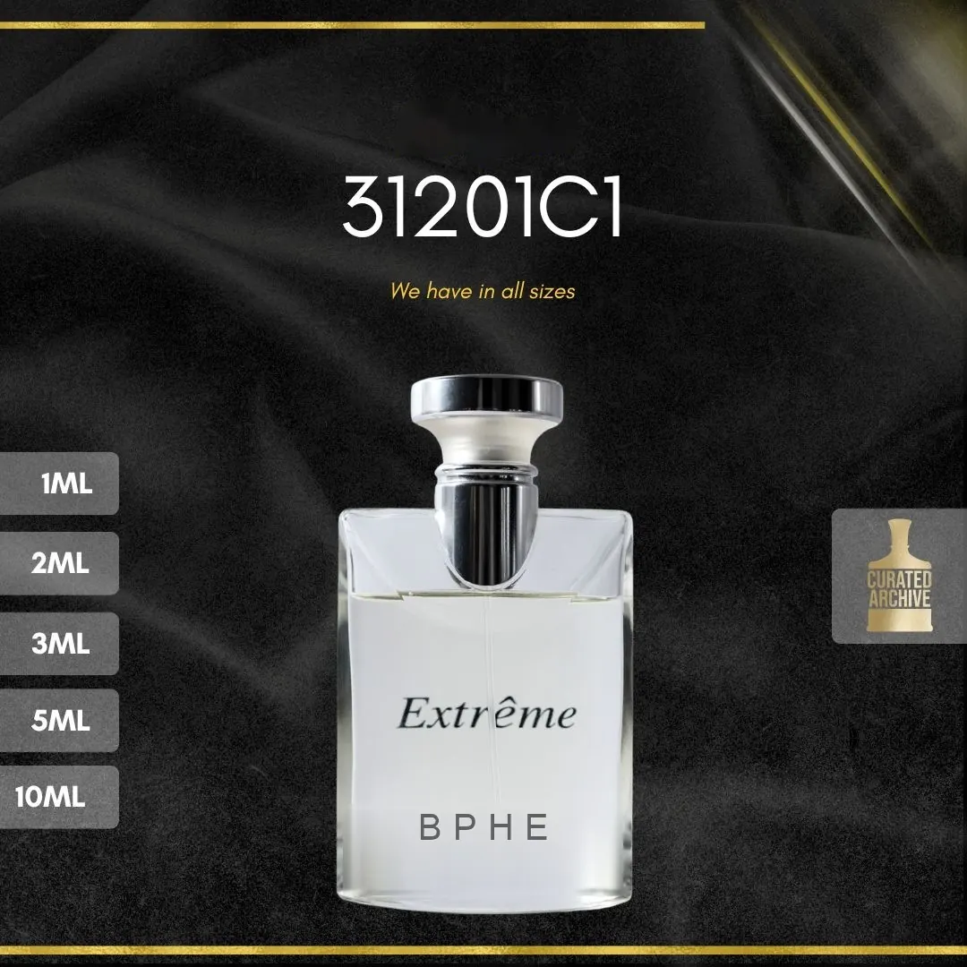 BPHE 31201C1 fragrance bottle, decants from 1ml to 10ml