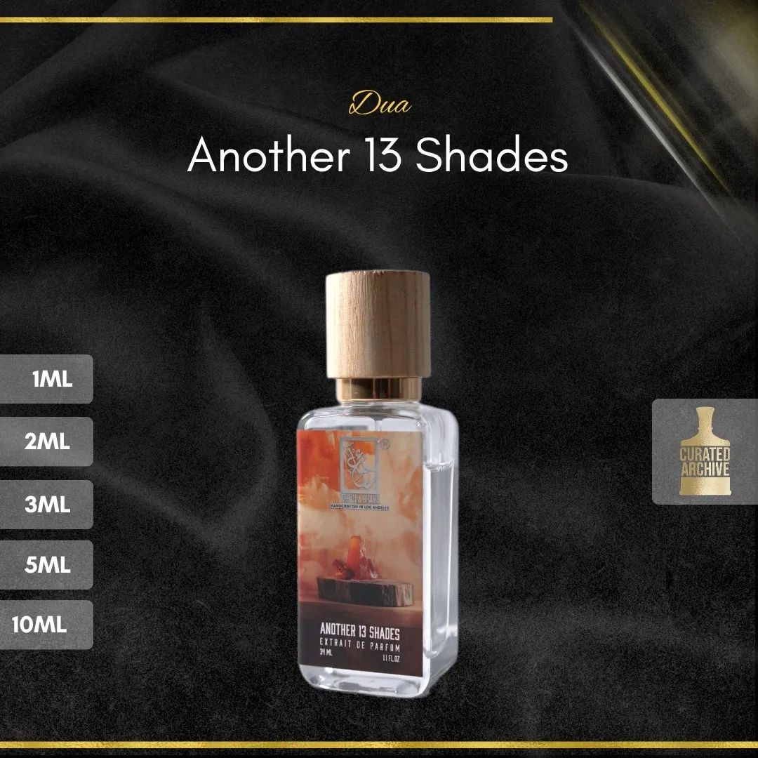 Dua Another 13 Shades fragrance bottle, decants from 1ml to 10ml