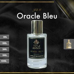 Oracle Bleu fragrance bottle, decants from 1ml to 10ml