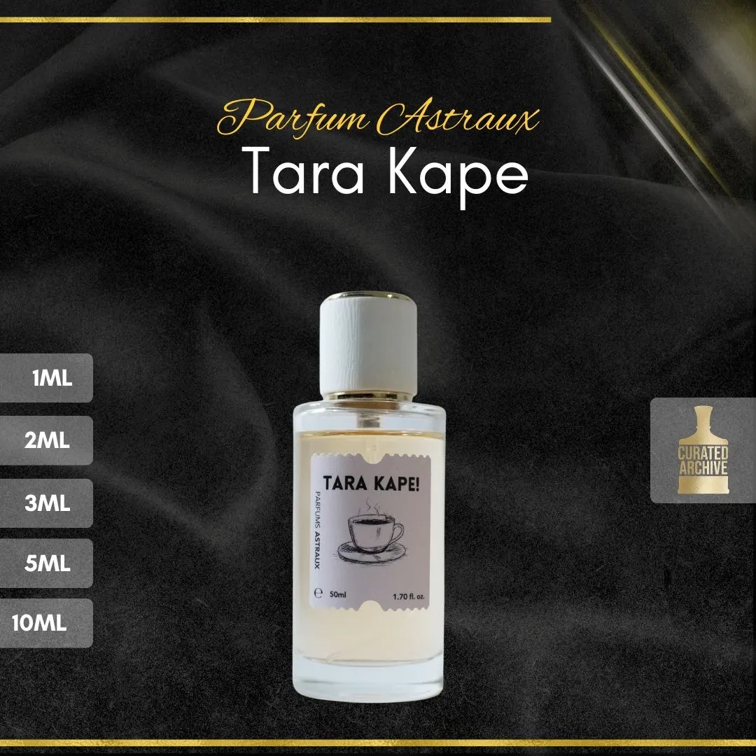 Parfums Astraux Tara Kape fragrance bottle, decants from 1ml to 10ml