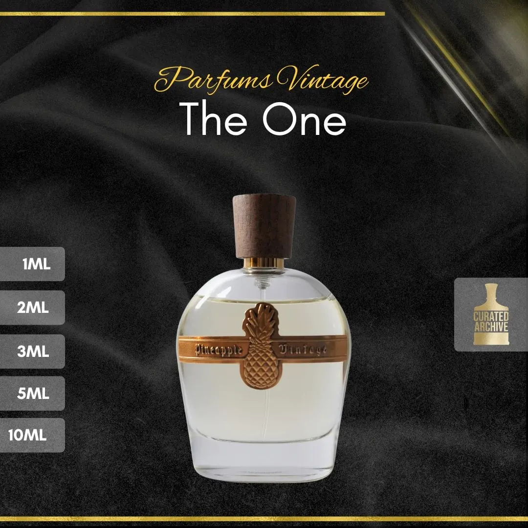 Parfums Vintage Intense The One fragrance bottle, decants from 1ml to 10ml