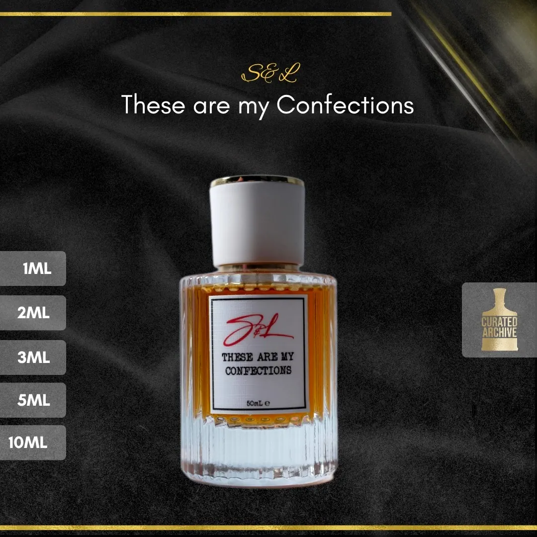 S&L These are my Confections fragrance bottle, decants from 1ml to 10ml